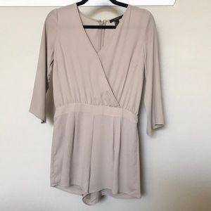 3 quarter sleeve romper